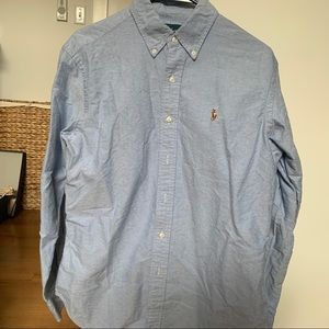 Ralph Lauren Men’s Button Down Custom Fit Shirt